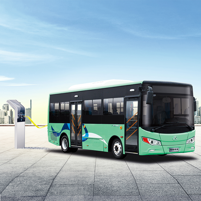 In West Asia- Pure electric bus